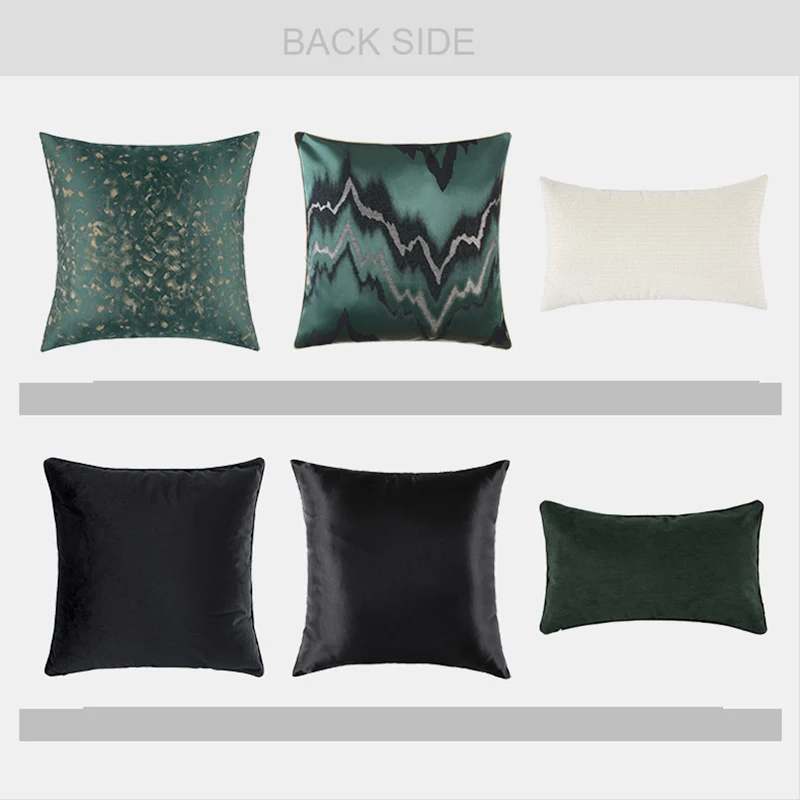 Скандинавский Роскошный чехол для подушки тонкая тканевая наволочка поясницы