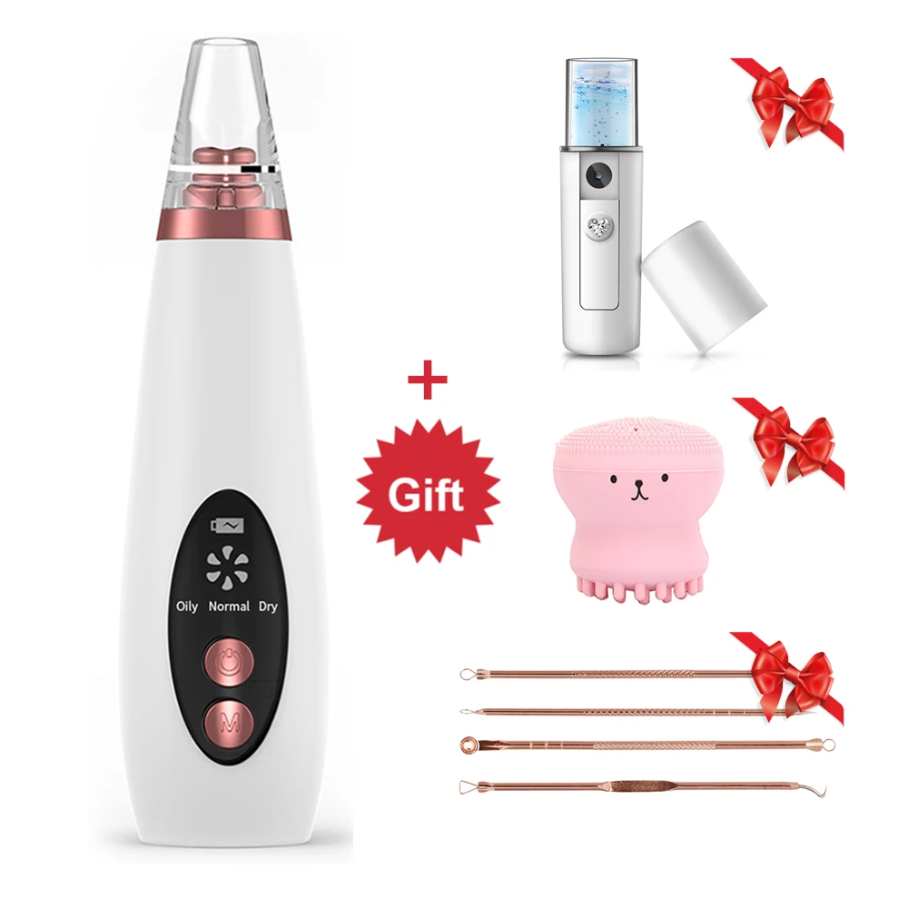 

2020 USB Blackhead Remover Face Acne Pore Skin Care Cleaner Pimple Removal Vacuum Suction Electric Deep Cleansing Machine