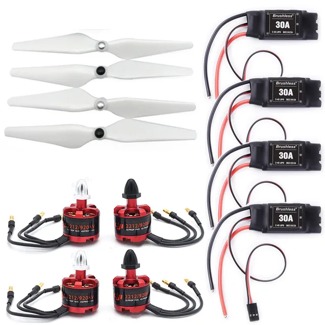 30A XXD 2 4S ESC с разъемом 3 5 мм 2212 920KV CW CCW бесщеточный двигатель 9450 Пропеллер для F450 F550
