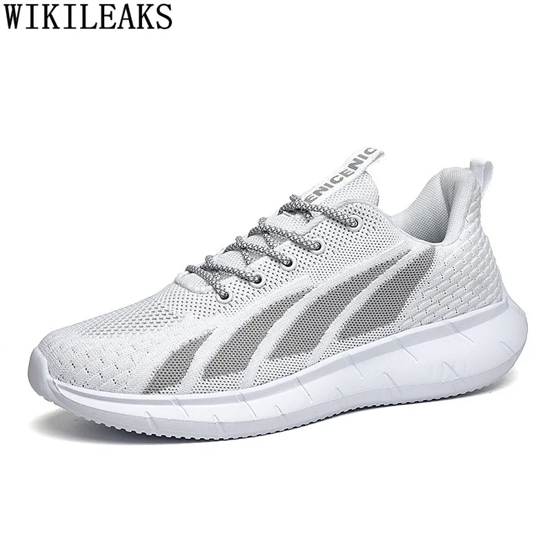 

Black Sneakers Men 2022 Running Shoes Men Trainers Sport Shoes Man White Non-leather Casual Shoes Man Zapatos Hombre Chaussures