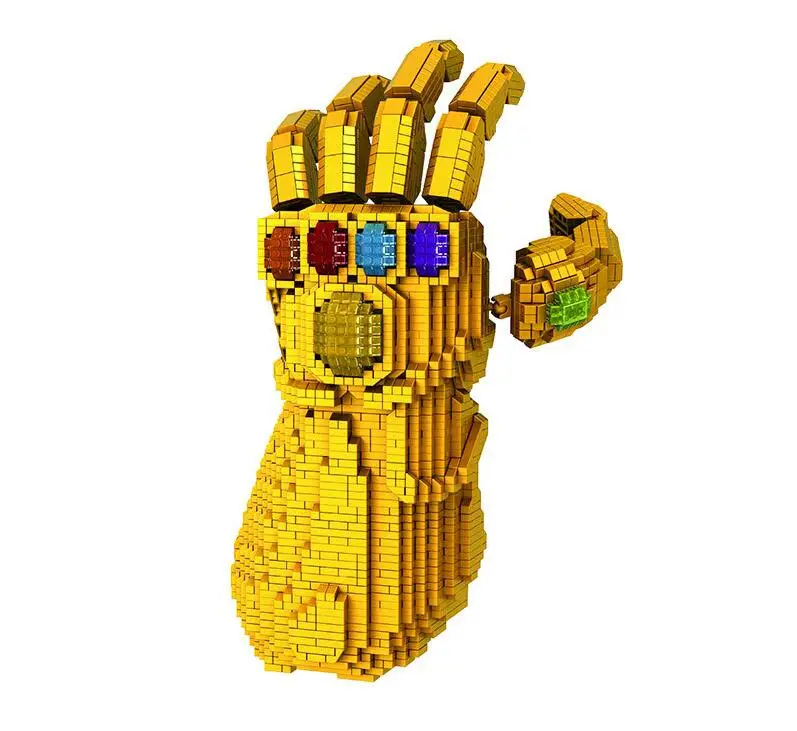 СОЗДАТЕЛЬ серии the Infinity Gauntlet модель блок строительные блоки Набор классические комиксы супер герои большие фигурки игрушки - Цвет: 8831-8