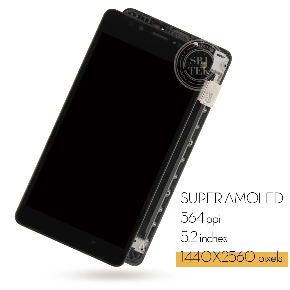 Одиночный SIM 5 2 &quotоригинальный AMOLED дисплей для NOKIA Lumia 950 LCD сенсорный экран