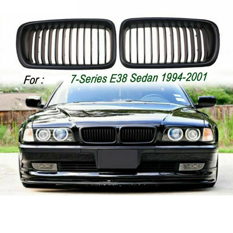 Передняя вытяжка решетка для почек BMW E38 7 серии 740I 740IL 750IL (матовый черный) |