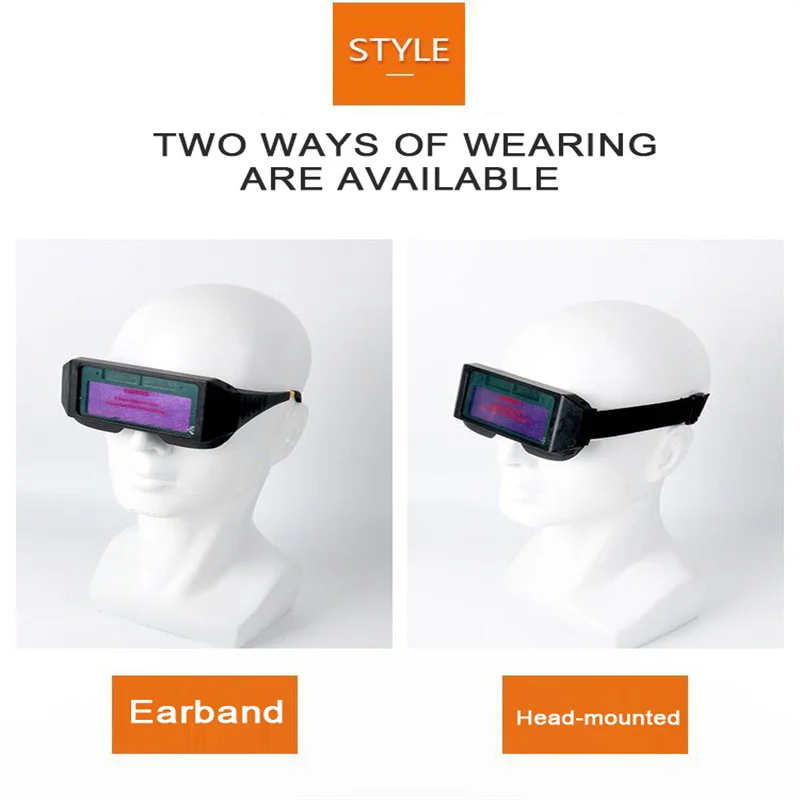 Automatic Dimming Welding Glasses Helmets Solar Goggles Special Anti-glare Tools For Masks Accessories | Инструменты