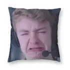 Нордическая забавная декоративная подушка TommyInnit Meme чехол для домашнего декора на заказ квадратная наволочка 40x40 см наволочка для постельного белья диван