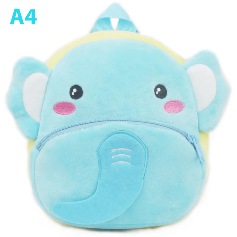 

Cartoon Print Plush Kids Backpack Kindergarten Boys And Girls Mini Backpack Boy Girl School Bag Mini Backpack School Bag