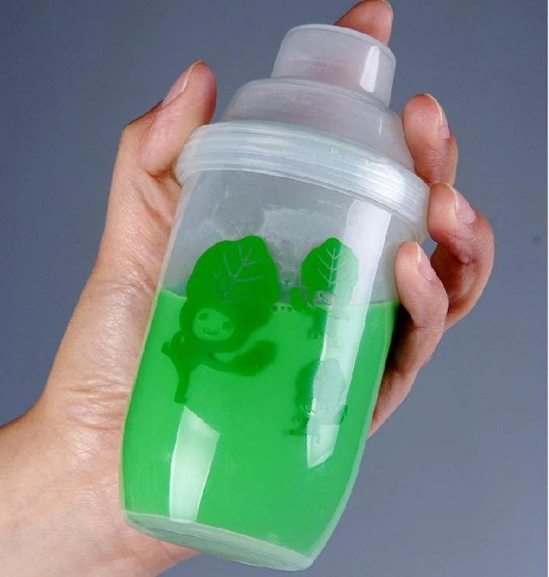 

Health Care Shaker Coffee Milk Powder Energy Cup 250ml Juice Cup Health Plastic Cup with Scale