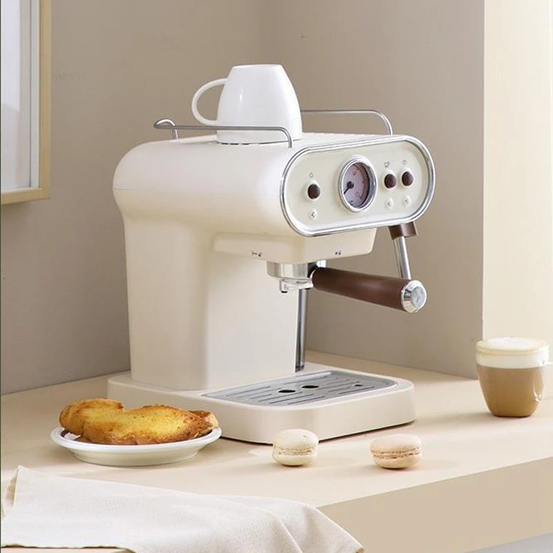 220 В итальянская кофемашина эспрессо машина автоматическая полу 15 бар с паровым