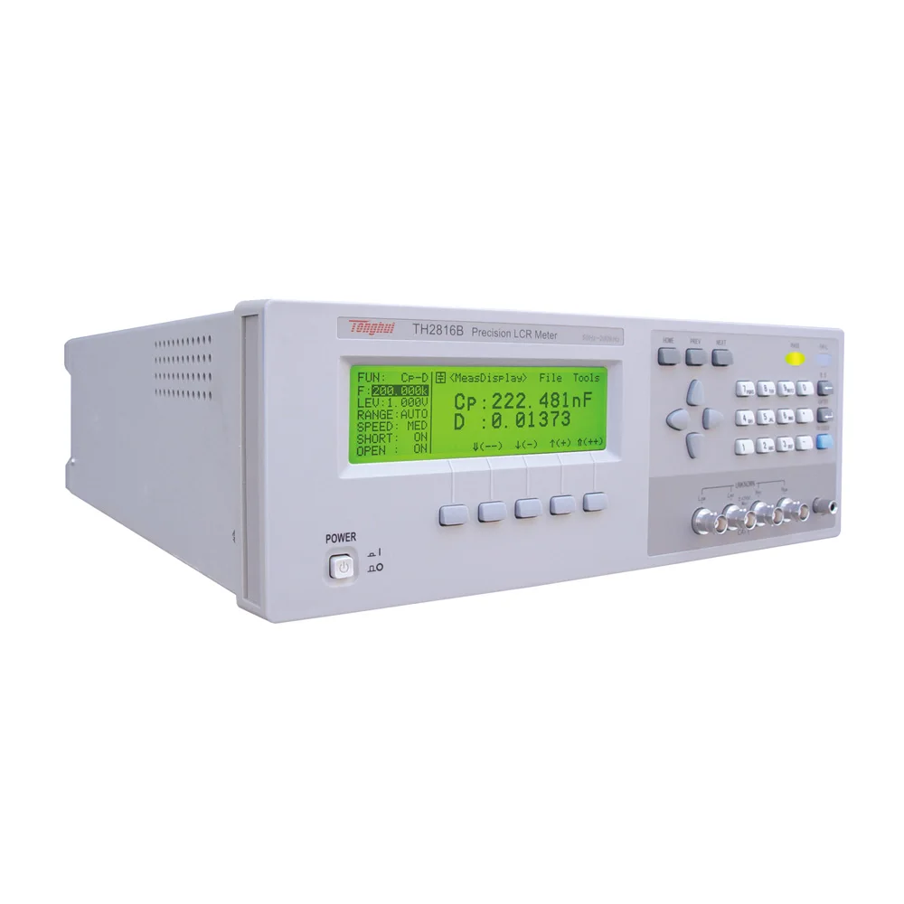 Tonghui TH2816B цифровой прецизионный высокочастотный Электрический мост