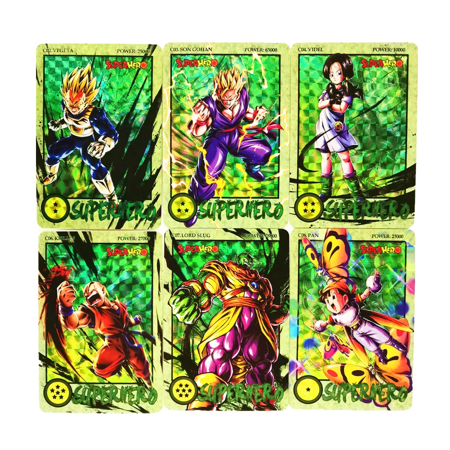 27pcs/set Super Saiyan Dragon Ball Z Ink Relief Heroes Battle Card Ultra Instinct Goku Vegeta Game Collection Cards - купить по