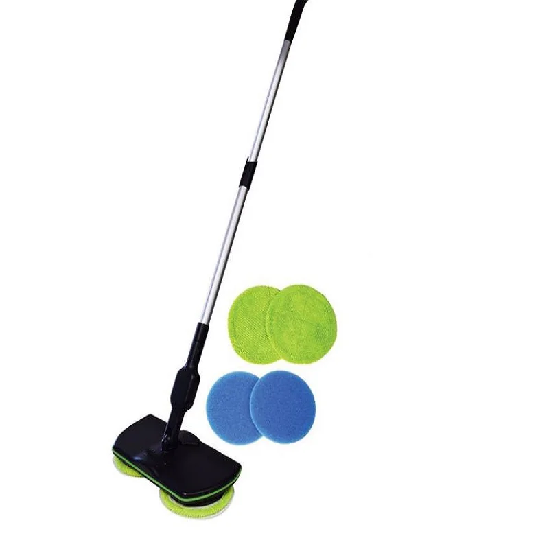 JOYLOVE 2pcs/set Wireless Electric Mopping Machine Mop Reusable Cleaning Rag Cordless Rechargeable 2 PADS | Дом и сад
