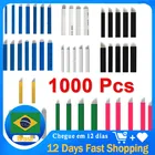 Оптовая Продажа 1000 шт. пластинки микроблейдинг Tebori иглы нано-Игольный пластинки для перманентного макияжа лезвия для тату для ручного карандаш для бровей