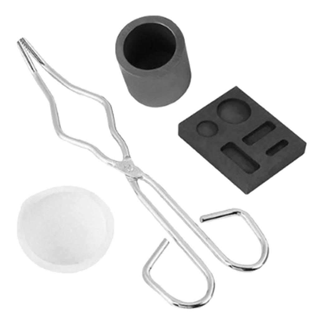 14 мл графитовый тигель набор щипцы и чаша для золота кварца плавления | Украшения