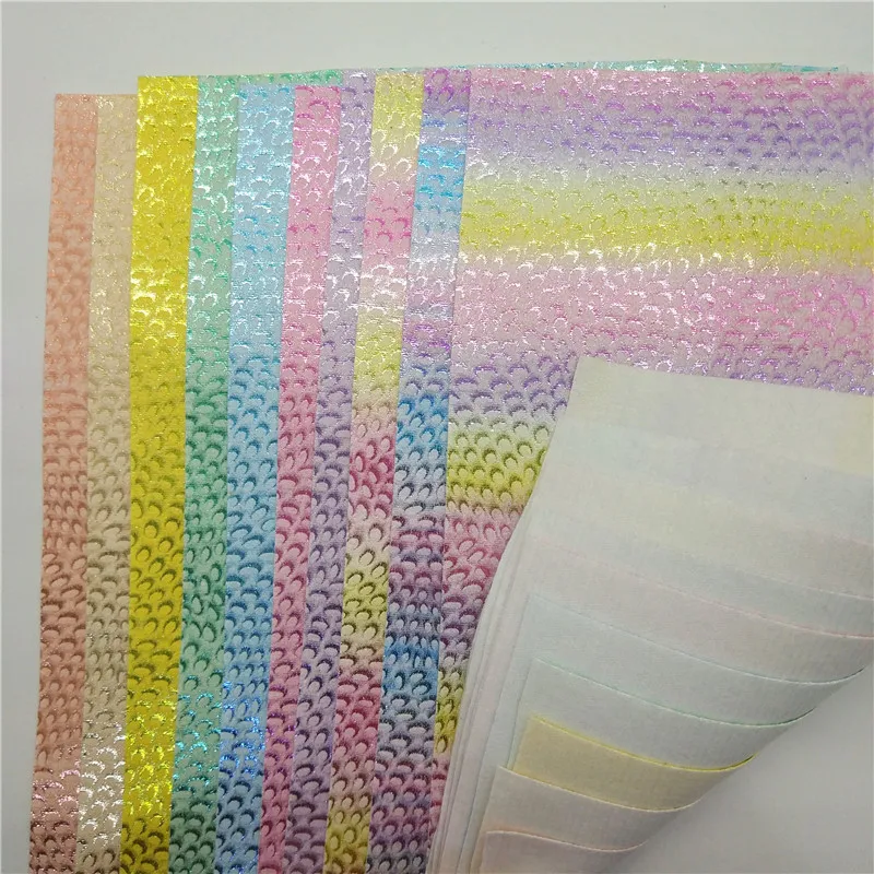 Пастельные цвета с радужным пастельным рисунком павлиний хвост искусственная