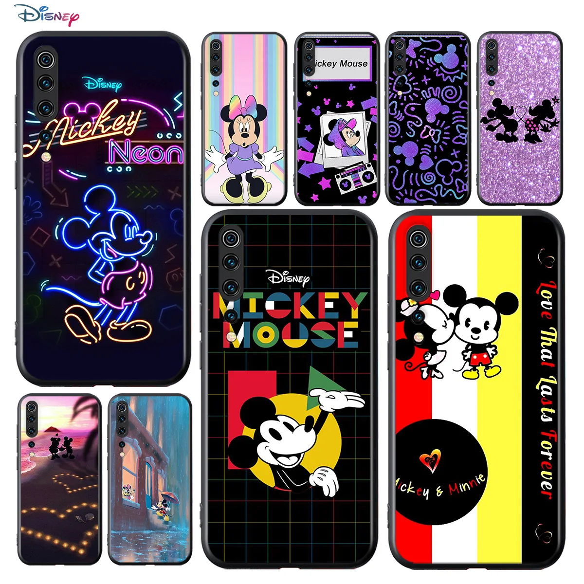 

Disney Cartoon Fashion Minnie Mickey Mouse For Xiaomi Mi 11 11i 10T Note 10 9T 9 SE 8 Lite Pro Ultra 5G TPU Silicone Phone Case