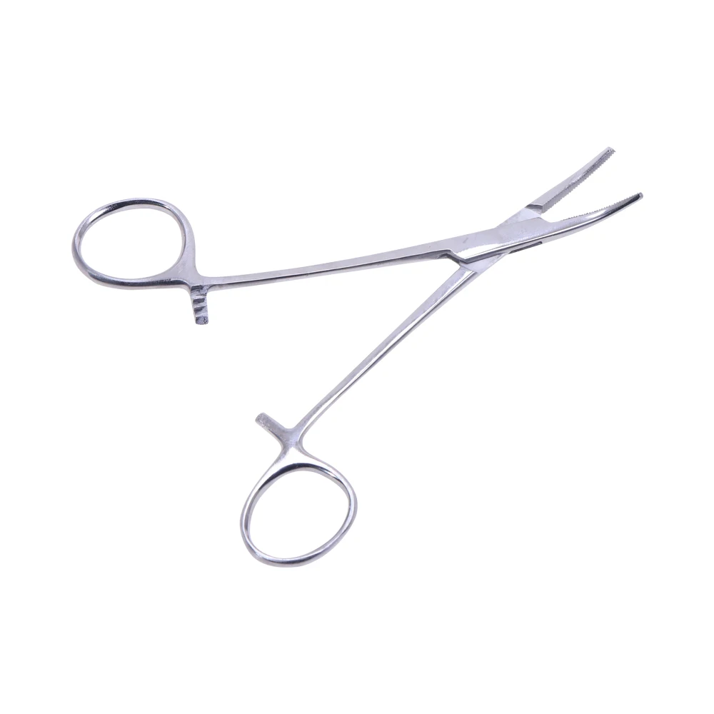 Рыболовный Изогнутый наконечник из нержавеющей стали гемостат 12 5 см