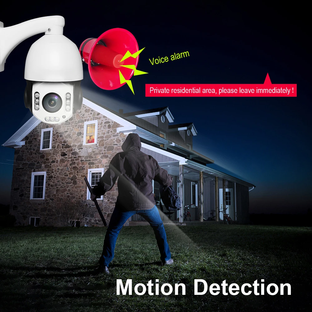 Беспроводная IP-камера IMPORX 5 МП 20-кратный зум автоматическое слежение PTZ IP HD 1944P Wi-Fi