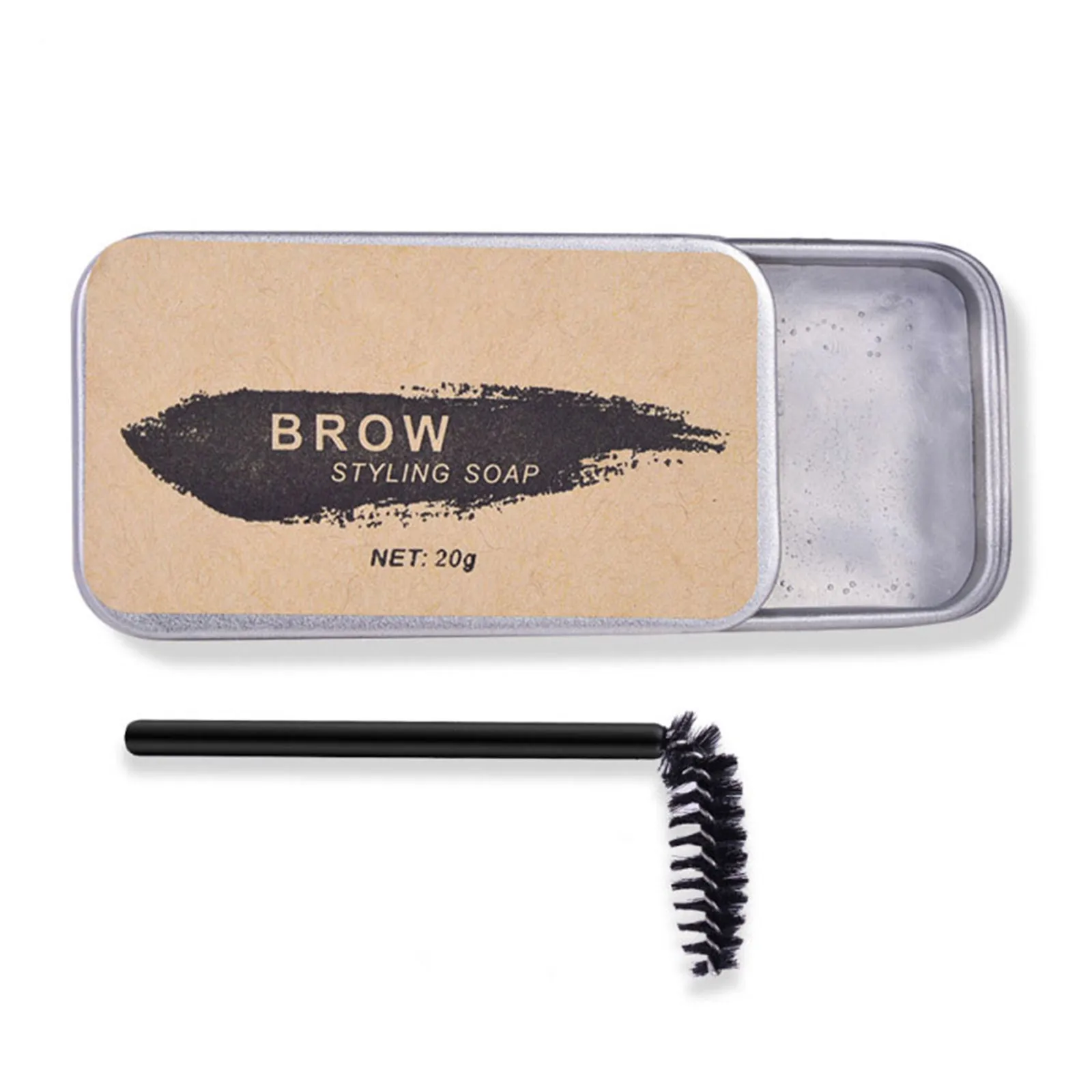 

Newly Long Lasting Waterproof Eyebrow Soap Brows Cream Tattoo Dye Tint with Brush Eyebrow Enhancer Makeup Gel Kit FIF66