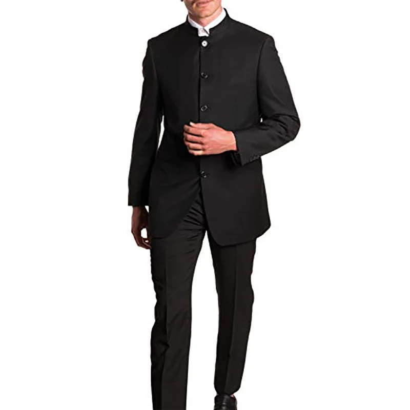 

Men's Vintage 2 Piece Suits Formal Tuxedo Groom Wedding Party Slim Fit Jacket and Pants Sets Classic Blazer Terno Masculino