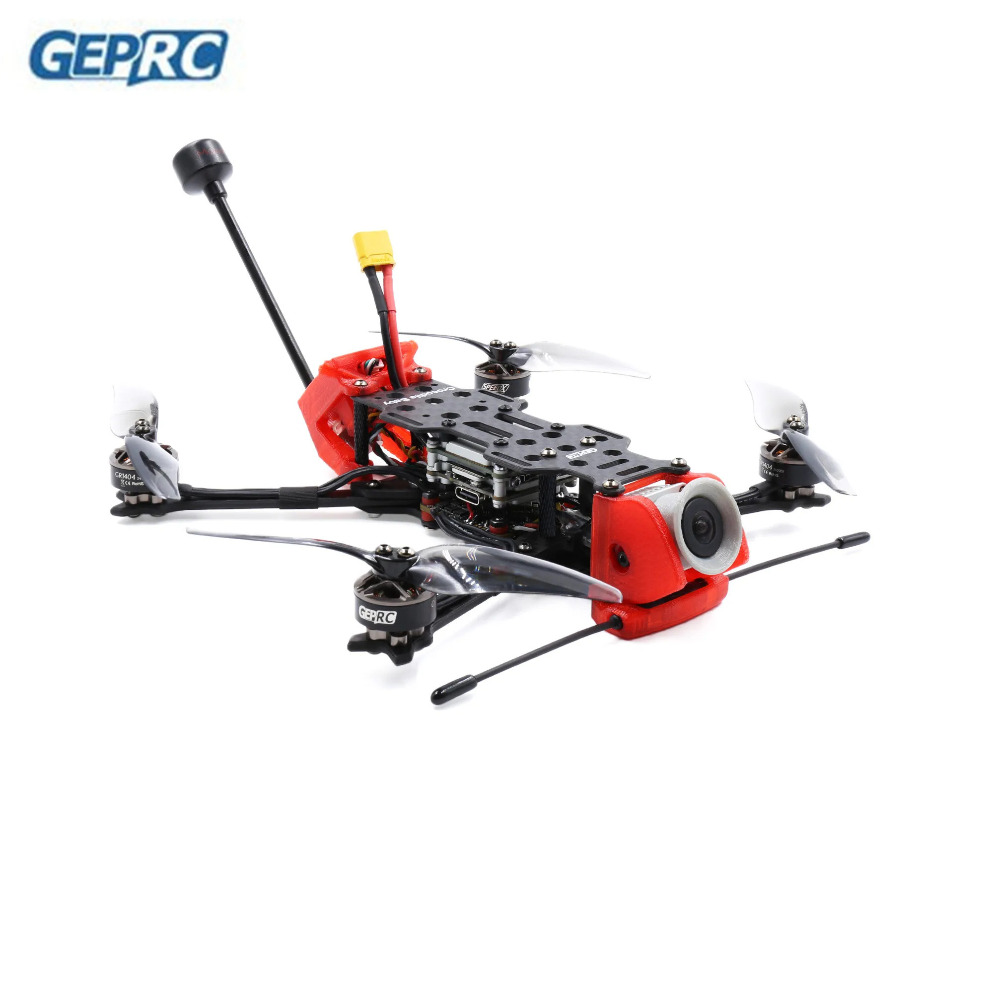 Geprc Crocodilo Bebê Fpv 174mm f4 4s Blheli_s 20a Nebulosa – Analógico 4k Micro Longo Alcance rc Drone 4 hd
