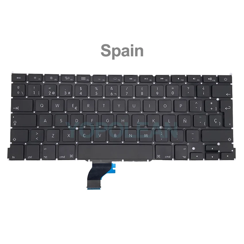 Сменная клавиатура A1502 для Macbook Pro Retina 13 дюймов a1502 английская французская