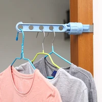 portable indoor balcony 5 hole clothes hanging drying rack window frame hanger home storage rack for home storage