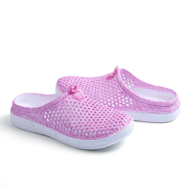 

2021 WoMen Sandals Summer Light Hole Shoes Clogs Girl EVA New Home Garden Lady Girl Beach Flat Slippers