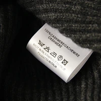 100 Cashmere Sweater Women Thickened Turtleneck 3 Colors Solid Long Sleeves Pullovers Knitwear Casual Elegant Style New Fashion