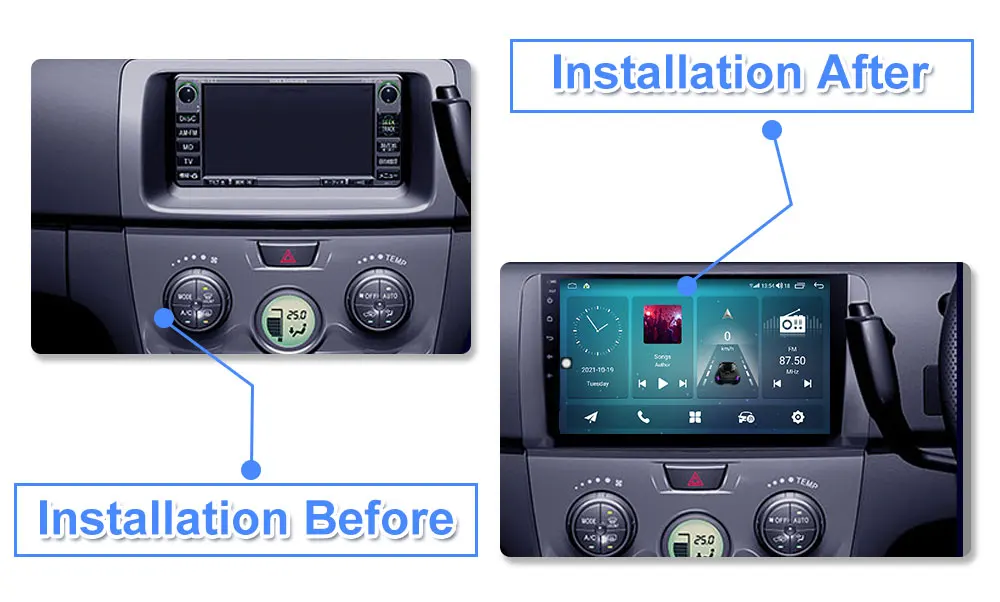 Carplay Android 11 автомобильный радиоприемник мультимедийный стерео плеер WiFi