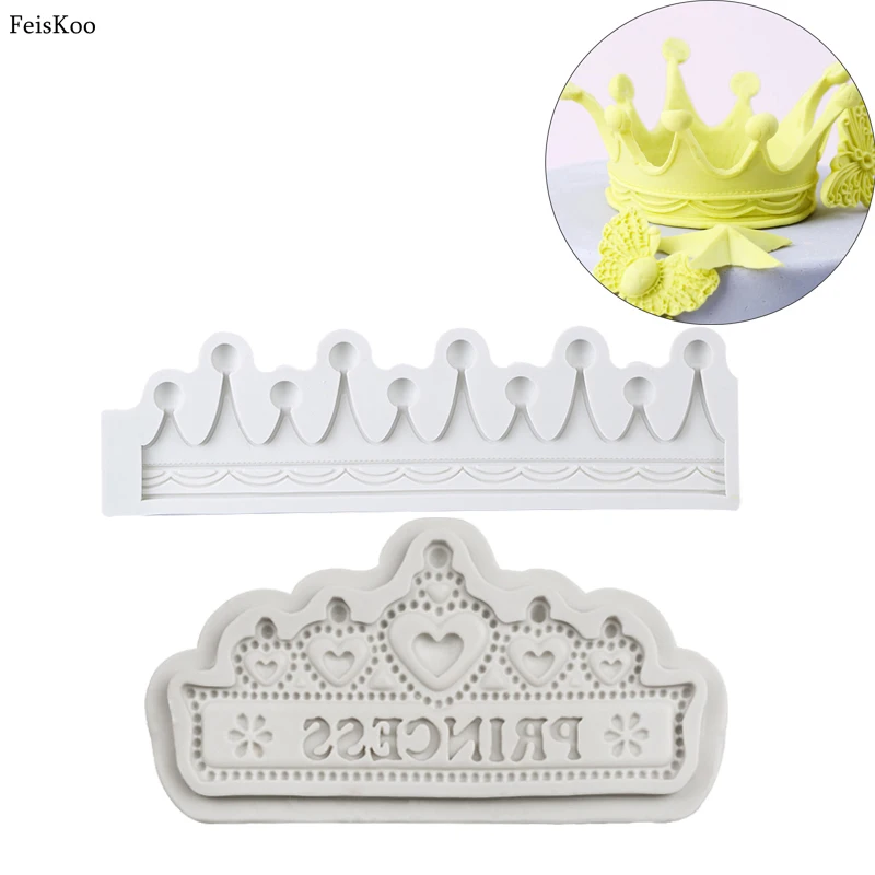 Новинка полимерная форма для пластилина Queen силиконовые формы поделок 3D Короны