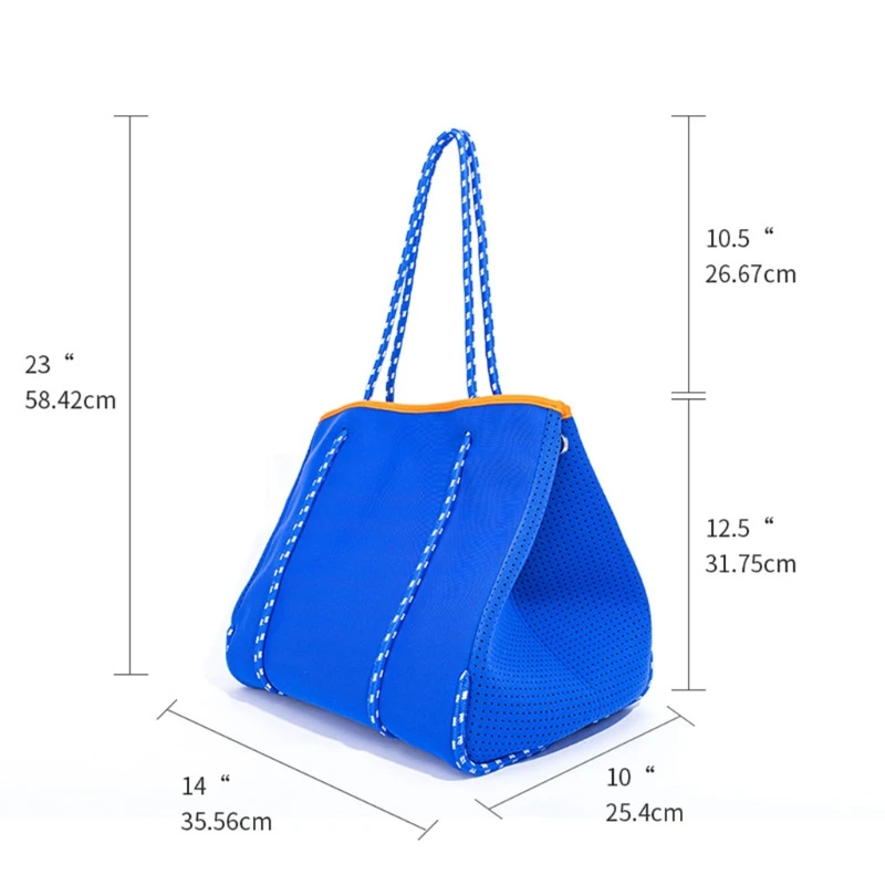 

Neoprene Breathable Bag Shoulder Large Capacity Casual Tote bag Top-Handle Bags Shoulder Bags