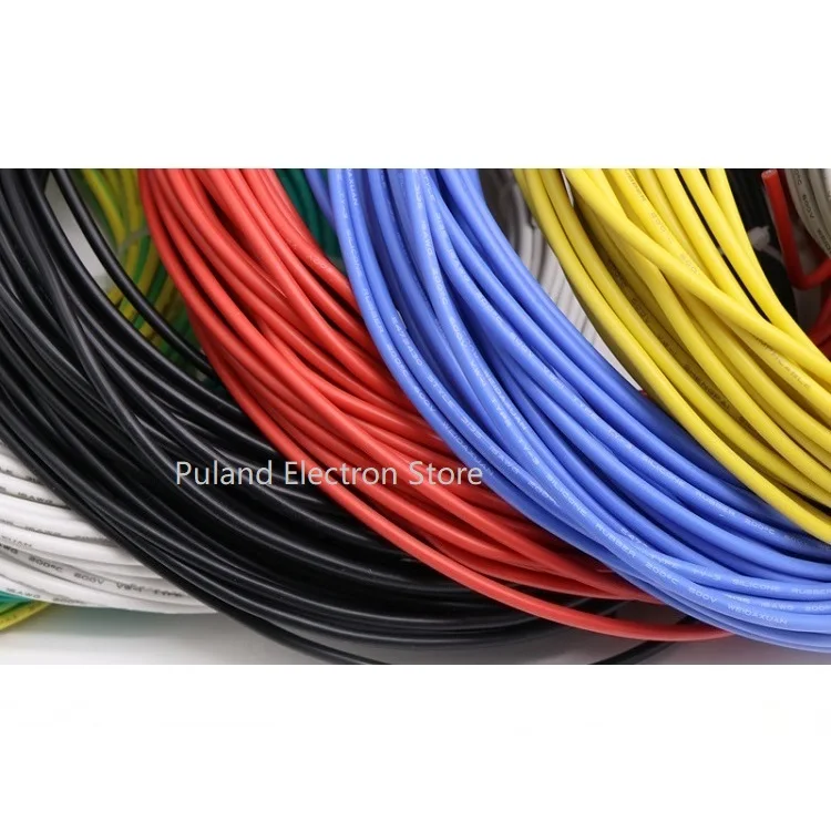 Провод из силиконовой резины 18AWG UL3135 OD 2 8 мм гибкий изоляционный мягкий