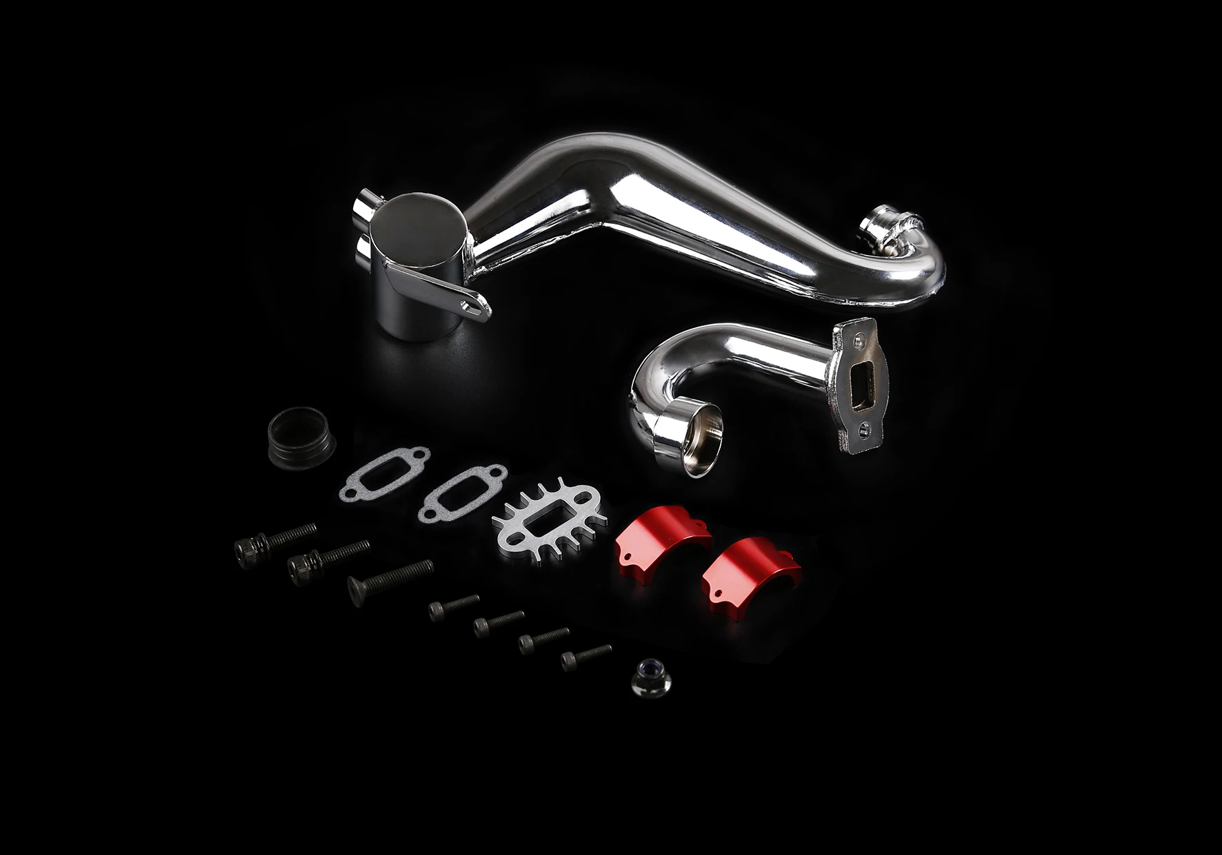 Новое поступление! Выхлопная труба SS для бесшумных труб/Настраиваемая модели 1/5th