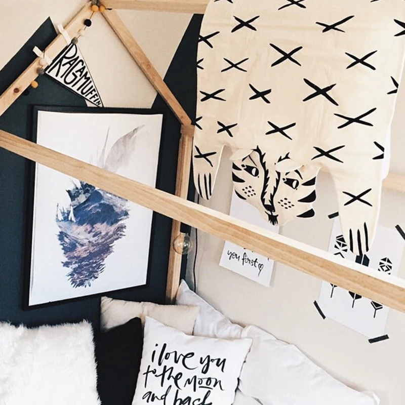 Модная одежда для малышей и детей постарше детский игровой коврик тигр одеяло в