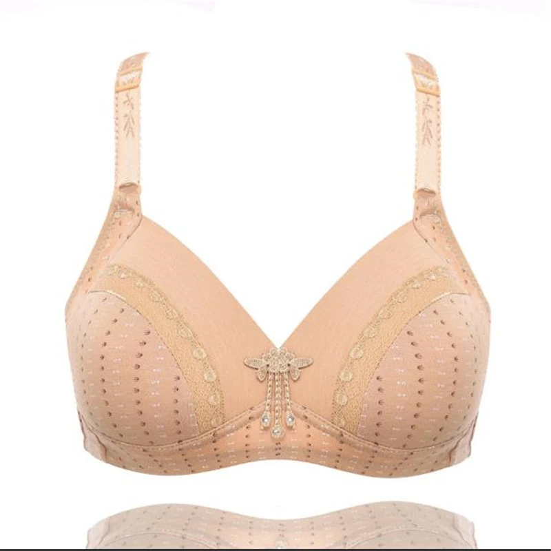 

Women Sujetador Woman Plus Size Thin Wire Free Bras Female Oversized Hollow Out Bra Lady Reggiseno Femele Summer Breathable Bras
