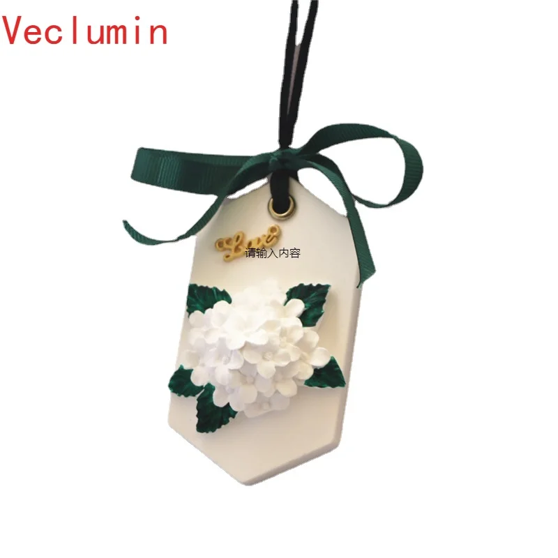 

New Lilac Painted Automobile Aromatherapy Plaster Deodorant Car Hanging Auto Perfume Aromatherapy Fragrant Stone Pendant