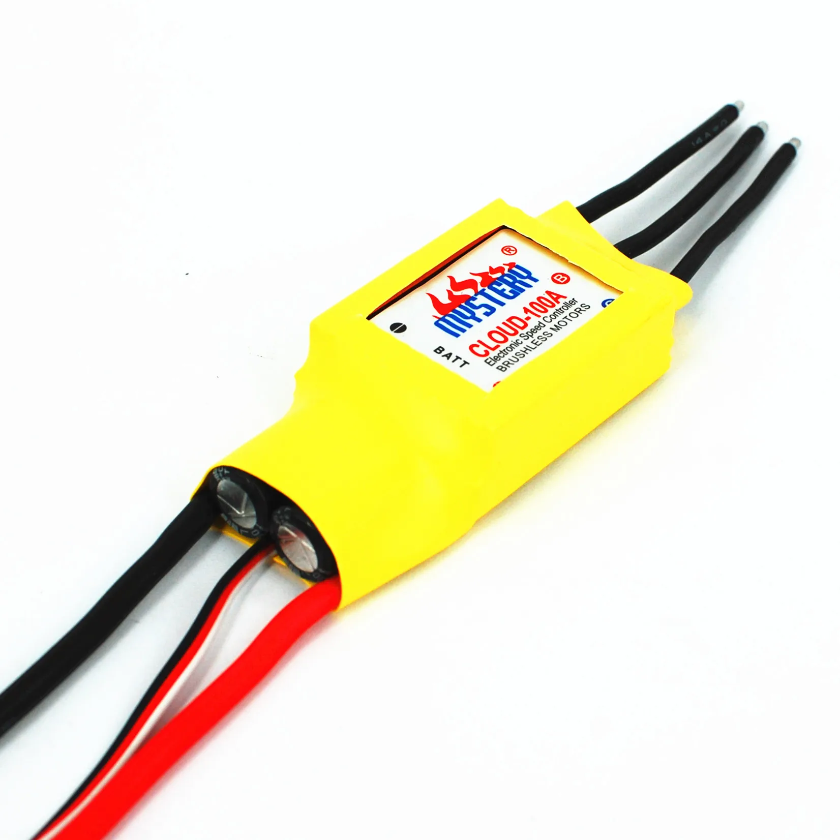 

Mystery 2-7S Lipo 100A бесщеточный W/O BEC ESC контроллер скорости RC для вертолета, самолета на радиоуправлении