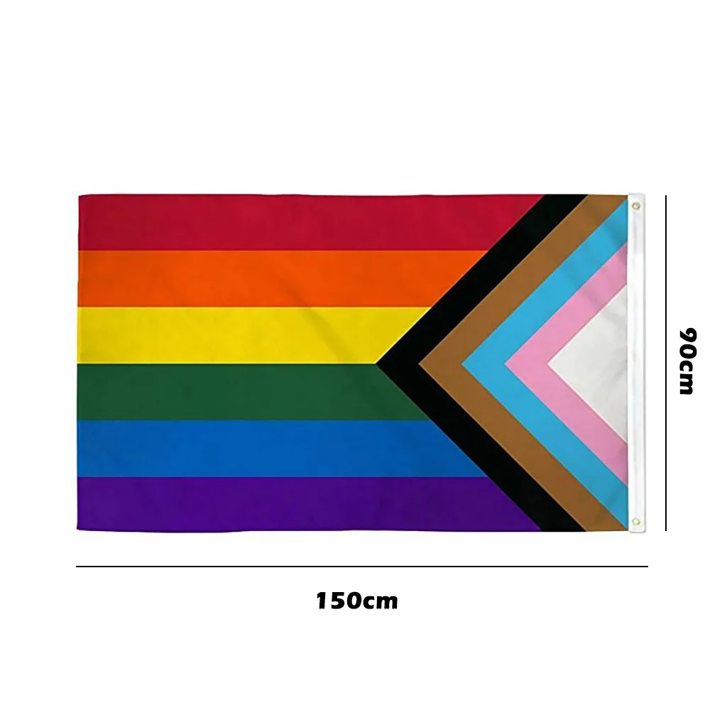

Rainbow Flag Polyester Printing Flag Garden Flag Home Decoration 90x150Cm Colorful Flag Home Gardening Decoration Tools#30