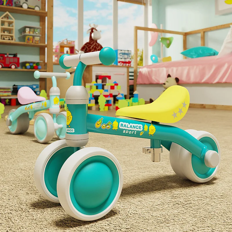 Baby Walkers, Children's Balance Bikes, No Pedals, 1-4year-old Baby Strollers, Walkers, Toddlers, Sliding, Sliding Toy Cars
