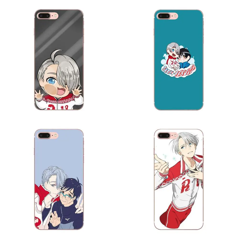 Аниме скейтборд Yuri On Ice Victor Nikiforov для Huawei Honor 4C 5A 5C 5X 6 6A 6X 7 7A 7C 7X 8 8C 8S 9 10 10i 20 20i Lite