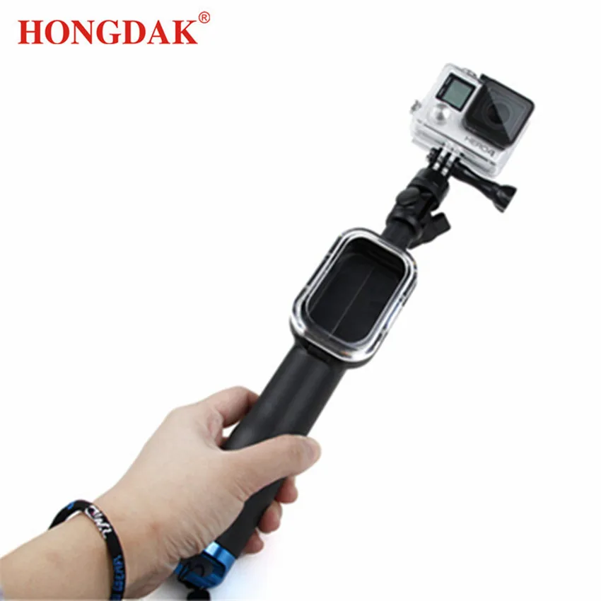 

Hongdak Camera Accessorie Flexible Groove Handheld Selfie Stick Monopod Remote for Gopro Hero7 6 5 3 4