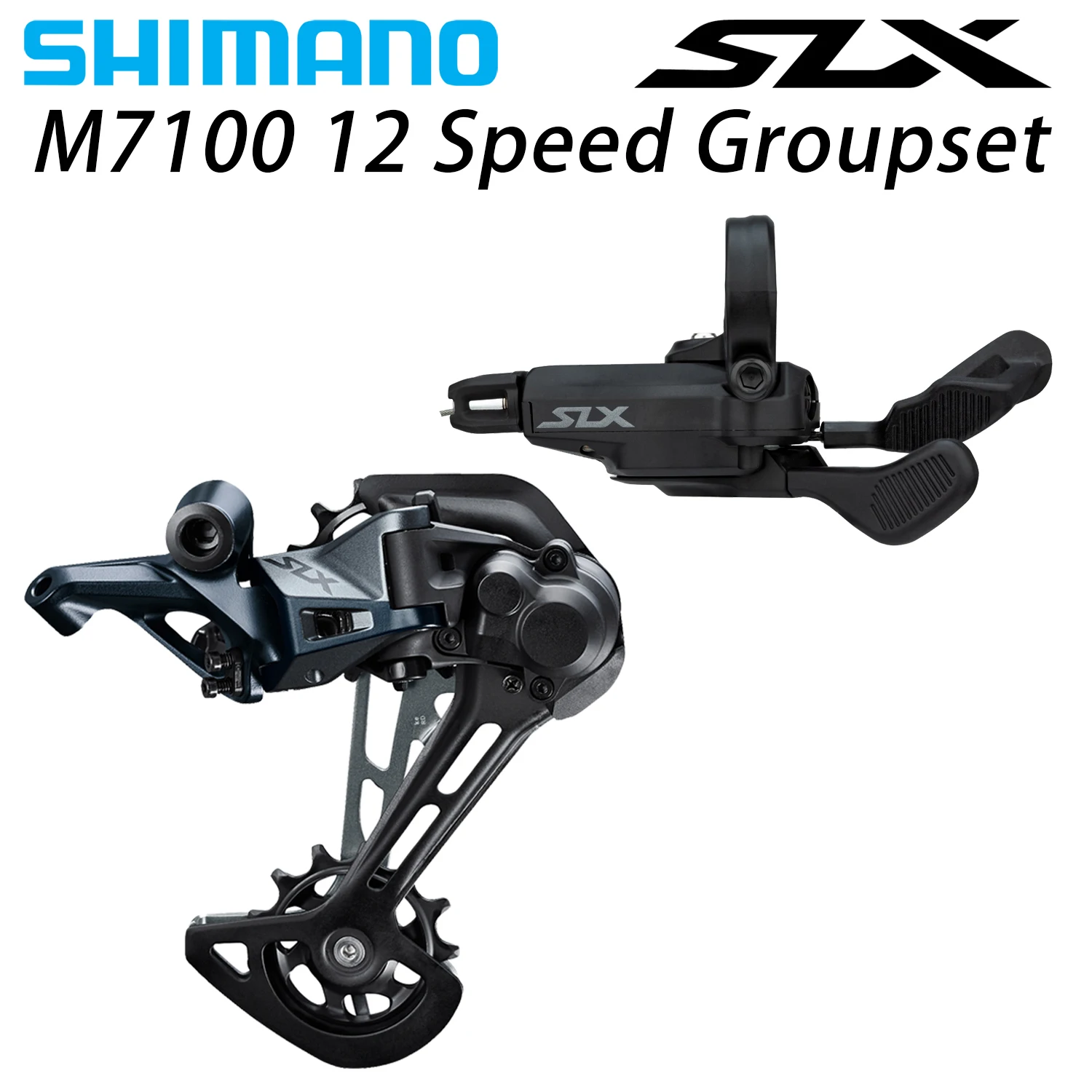 SHIMANO DEORE SLX M7100 Groupset горный набор велосипедных компонентов 1x12-Speed SL - Цена: 