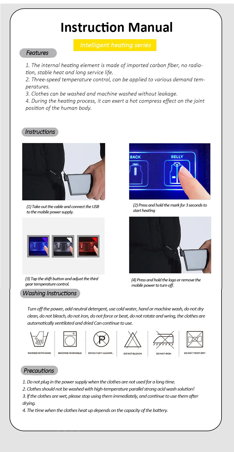Мужская зимняя теплая хлопковая куртка с USB подогревом водонепроницаемая ветровка с капюшоном зимнее пальто Мужская Толстая Теплая Зимняя Куртка парка