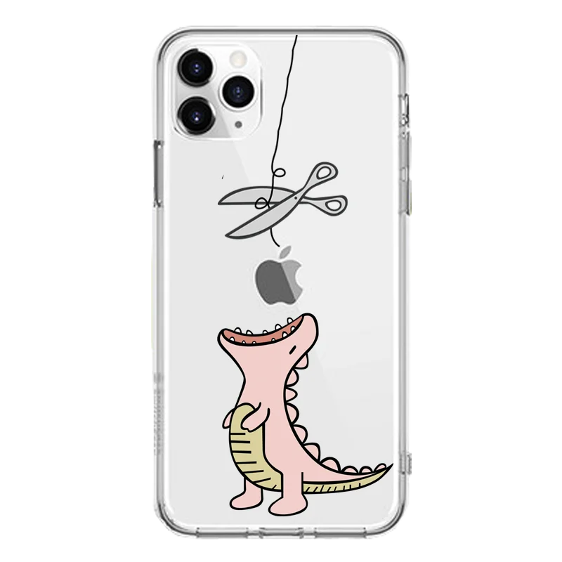 05 Милый Розовый Слон Мягкий ТПУ чехол для телефона для Apple iPhone X XS чехол для MAX XR Eat для iPhone 8, 7, 6 S, Plus, 5S SE 11Pro чехол s Coque Капа - Цвет: 05