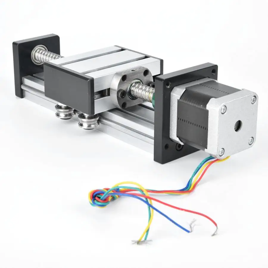 Линейный направляющий винт 500 мм ходовой привод для направляющей с шаговым