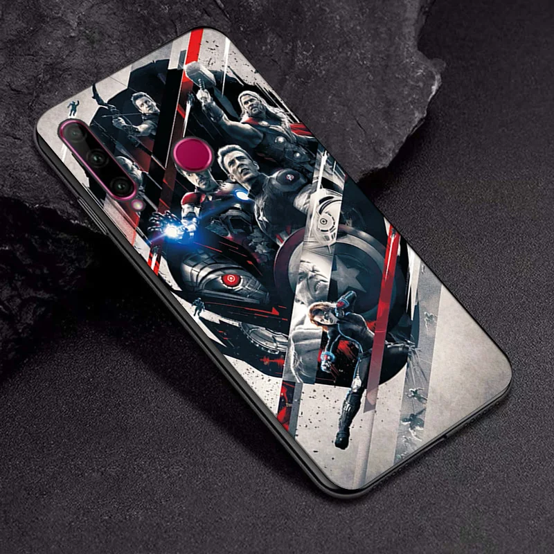 TPUBLK658 Чехол Marvel Hero для Honor 10, мягкий черный чехол из ТПУ, чехол для huawei Honor 10, 5,84 дюймов, Honor 10i 10 Lite view 10, чехол - Цвет: TPUBLK658
