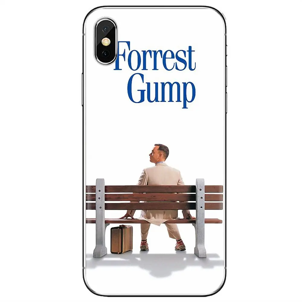 Для iPhone 11 Pro 4 4S 5 5S SE 5C 6 6S 7 8 X XR XS Plus Max для iPod Touch Forrest Gump Tom Hanks плакат по фильму мягкий