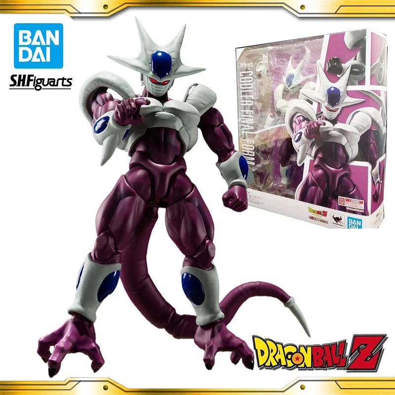 

Оригинальный BANDAI Dragon Ball Z SHFiguart кулер Coora Frieza's brother Аниме Фигурки ПВХ Модель игрушки