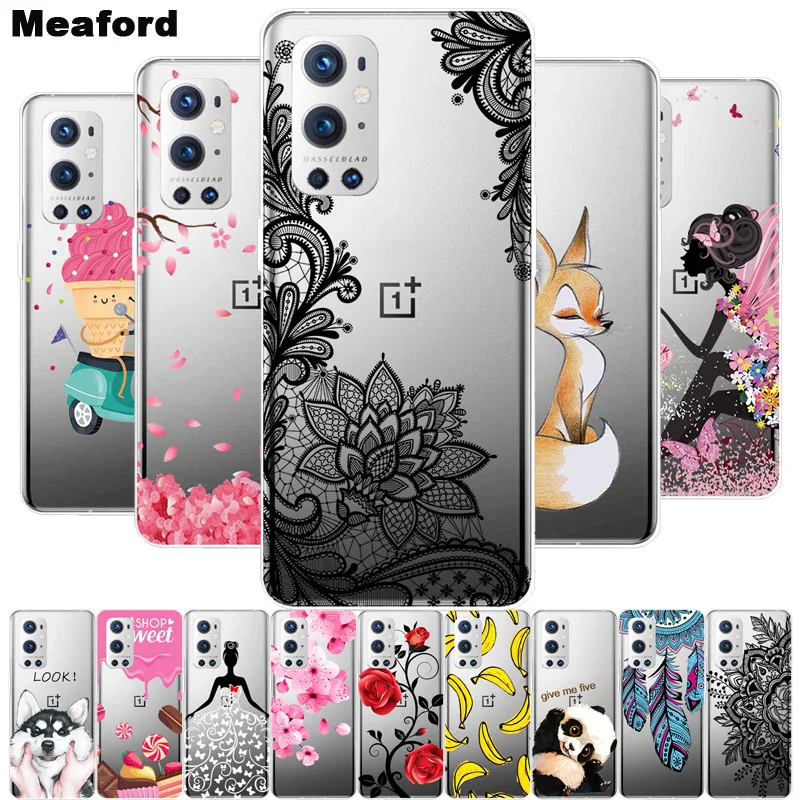 

For OnePlus 9 Pro Case Transparent Soft TPU silicon Phone Cover For OnePlus9 Pro 9RT 5G 9R Case One Plus 9 Pro 5G Clear Funda