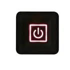 3,7-12 В водонепроницаемый кнопочный переключатель с подогревом жилет брюки перчатки электрический нагревательный пояс DIY регулятор температуры переключатель